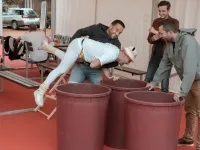 Giant Beer Pong Low Budget